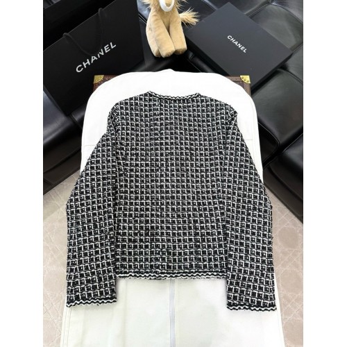 CHANEL 25C Houndstooth Woven Chanel Style Jacket CHANEL 25C Houndstooth Woven Chanel Style Jacket