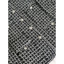CHANEL 25C Houndstooth Woven Chanel Style Jacket CHANEL 25C Houndstooth Woven Chanel Style Jacket
