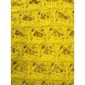 CHANEL 25C Openwork Woven Cardigan - Yellow CHANEL 25C Openwork Woven Cardigan - Yellow