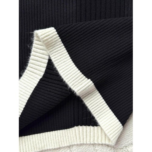 CHANEL 25P Hollow Half-Sleeve Hooded Short Sleeve CHANEL 25P Hollow Half-Sleeve Hooded Short Sleeve