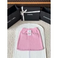 CHANEL 25P Pearl Ribbon Skirt - Pink