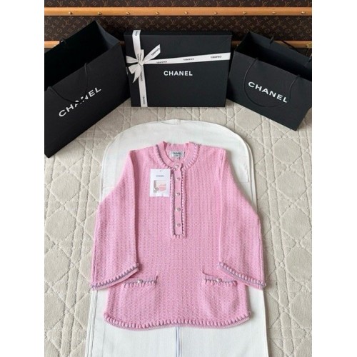 CHANEL 25P Pearl Web Top - Pink CHANEL 25P Pearl Web Top - Pink