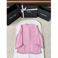 CHANEL 25P Pearl Web Top - Pink
