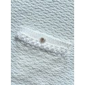 CHANEL 25P Pearl Web Top - White
