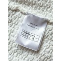 CHANEL 25P Pearl Web Top - White