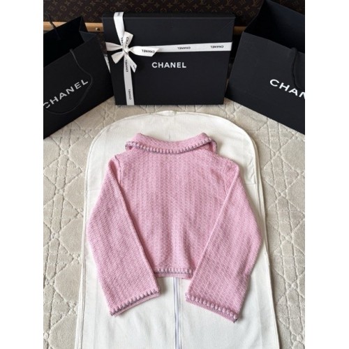 CHANEL 25P Woven Cardigan - Pink CHANEL 25P Woven Cardigan - Pink