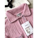 CHANEL 25P Woven Cardigan - Pink CHANEL 25P Woven Cardigan - Pink