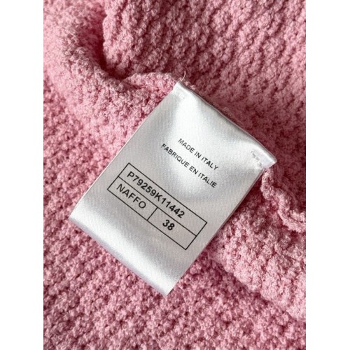 CHANEL 25P Woven Cardigan - Pink CHANEL 25P Woven Cardigan - Pink