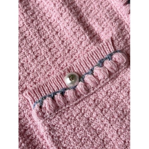 CHANEL 25P Woven Cardigan - Pink CHANEL 25P Woven Cardigan - Pink
