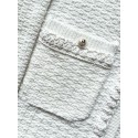 CHANEL 25P Woven Cardigan - White CHANEL 25P Woven Cardigan - White