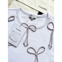 CHANEL 25S Bow Print Short Sleeves CHANEL 25S Bow Print Short Sleeves