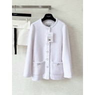 CHANEL 25S Braided Long Double Pocket Coat