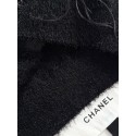 CHANEL 25S Feather Cardigan - Black