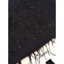 CHANEL 25S Feather Vest - Black