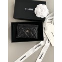 CHANEL Card Holder - Black Caviar