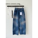 CHANEL Feather Leaf Rhinestone Jeans Cost CHANEL Feather Leaf Rhinestone Jeans Cost