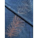 CHANEL Feather Leaf Rhinestone Jeans Cost CHANEL Feather Leaf Rhinestone Jeans Cost
