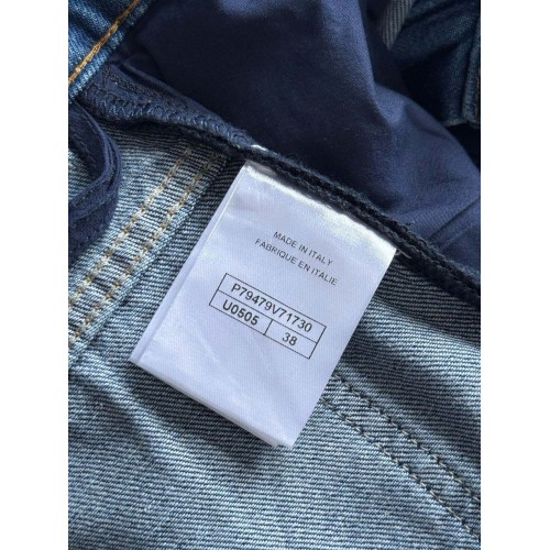 CHANEL Feather Leaf Rhinestone Jeans Cost CHANEL Feather Leaf Rhinestone Jeans Cost