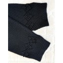 CHANEL Hollow Wowen Plaid Cardigan - Black CHANEL Hollow Wowen Plaid Cardigan - Black