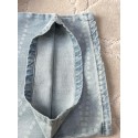CHANEL Pearl Printed Jeans - Grey and Light Blue CHANEL Pearl Printed Jeans - Grey and Light Blue