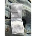 CHANEL Pearl Printed Jeans - Grey and Light Blue CHANEL Pearl Printed Jeans - Grey and Light Blue