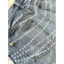 CHANEL Pearl Printed Jeans - Light Blue CHANEL Pearl Printed Jeans - Light Blue