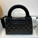 CHANEL Small Kelly Handbag - Black Calfskin