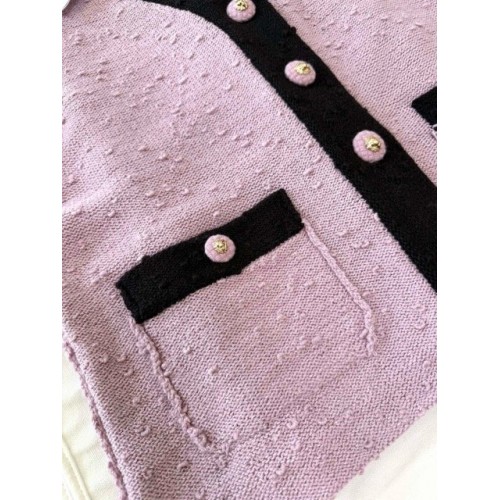 CHANEL2024FW Sleeveless Cardigan - Pink CHANEL2024FW Sleeveless Cardigan - Pink