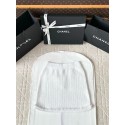 CHANEL25P Pearl Ribbon Skirt - White CHANEL25P Pearl Ribbon Skirt - White