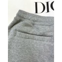 DIOR 2024FW Embroidered Grey Sweatpants