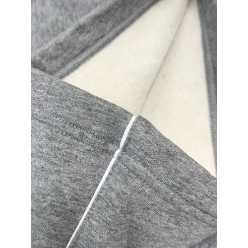 DIOR 2024FW Embroidered Grey Sweatpants