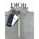 DIOR 2024FW Embroidered Grey Sweatshirt DIOR 2024FW Embroidered Grey Sweatshirt