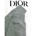 DIOR 2024FW Embroidered Grey Sweatshirt DIOR 2024FW Embroidered Grey Sweatshirt