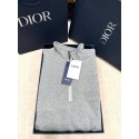 DIOR 2024FW Embroidered Grey Sweatshirt DIOR 2024FW Embroidered Grey Sweatshirt
