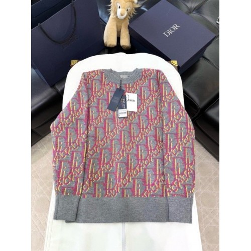 DIOR 2024FW Monogram Knitted Sweater