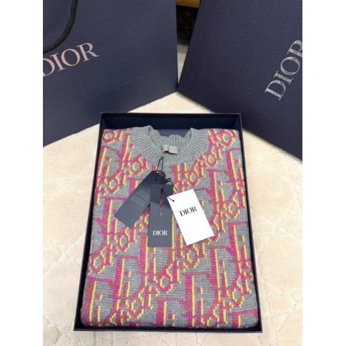 DIOR 2024FW Monogram Knitted Sweater DIOR 2024FW Monogram Knitted Sweater