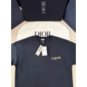 DIOR 2025SS Apple Snake Embroidery Round Neck Short Sleeve DIOR 2025SS Apple Snake Embroidery Round Neck Short Sleeve