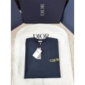 DIOR 2025SS Apple Snake Embroidery Round Neck Short Sleeve DIOR 2025SS Apple Snake Embroidery Round Neck Short Sleeve