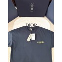 DIOR 2025SS Apple Snake Embroidery Round Neck Short Sleeve DIOR 2025SS Apple Snake Embroidery Round Neck Short Sleeve