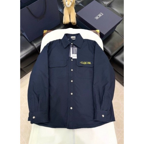 DIOR 2025SS Early Spring Embroidered Denim Jacket