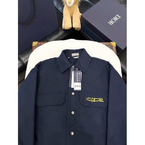 DIOR 2025SS Early Spring Embroidered Denim Jacket DIOR 2025SS Early Spring Embroidered Denim Jacket