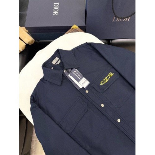 DIOR 2025SS Early Spring Embroidered Denim Jacket DIOR 2025SS Early Spring Embroidered Denim Jacket