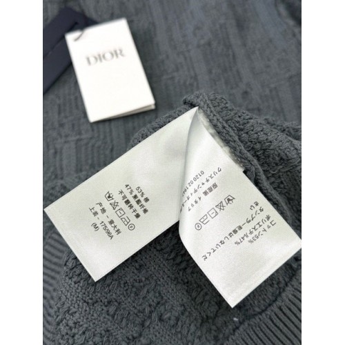 DIOR 2025SS Early Spring Series Jacquard Wool Knitted Pullover DIOR 2025SS Early Spring Series Jacquard Wool Knitted Pullover