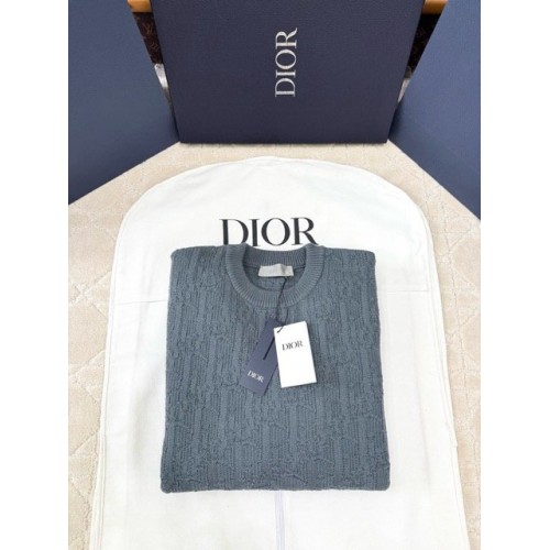 DIOR 2025SS Early Spring Series Jacquard Wool Knitted Pullover DIOR 2025SS Early Spring Series Jacquard Wool Knitted Pullover