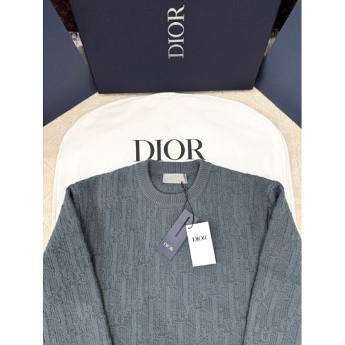 DIOR 2025SS Early Spring Series Jacquard Wool Knitted Pullover DIOR 2025SS Early Spring Series Jacquard Wool Knitted Pullover