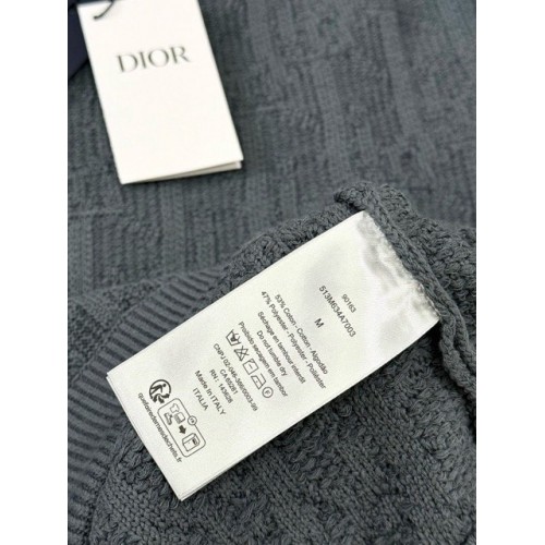 DIOR 2025SS Early Spring Series Jacquard Wool Knitted Pullover DIOR 2025SS Early Spring Series Jacquard Wool Knitted Pullover