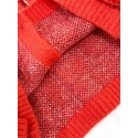 DIOR 2025SS Early Spring Snake Year Series Mohair Cardigan - Red DIOR 2025SS Early Spring Snake Year Series Mohair Cardigan - Red