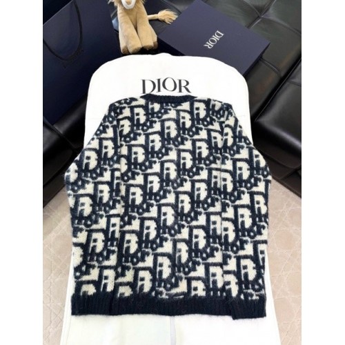 DIOR 2025SS Early Spring Snake Year Series Mohair Cardigan