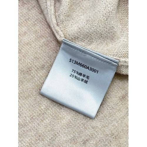 DIOR 2025SS Letter Overlay Jacquard Pullover DIOR 2025SS Letter Overlay Jacquard Pullover