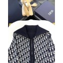 DIOR 2025SS Limited Edition Monogram Knitted Double-sided Pure Wool Jacket DIOR 2025SS Limited Edition Monogram Knitted Double-sided Pure Wool Jacket